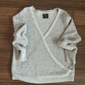 EUC XL Abercrombie & Fitch Knit Wrap Sweater